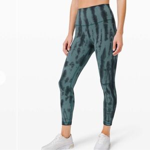 EUC lululemon Wunder Train High Rise Tight 25inch inseam size 8